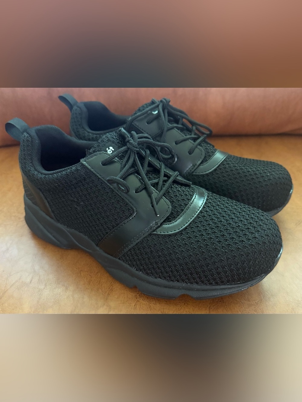 Propet Stability X Sneakers Mens 9.5 XXW 5E Black Walking Shoes Diabetic NIB - Picture 3 of 11